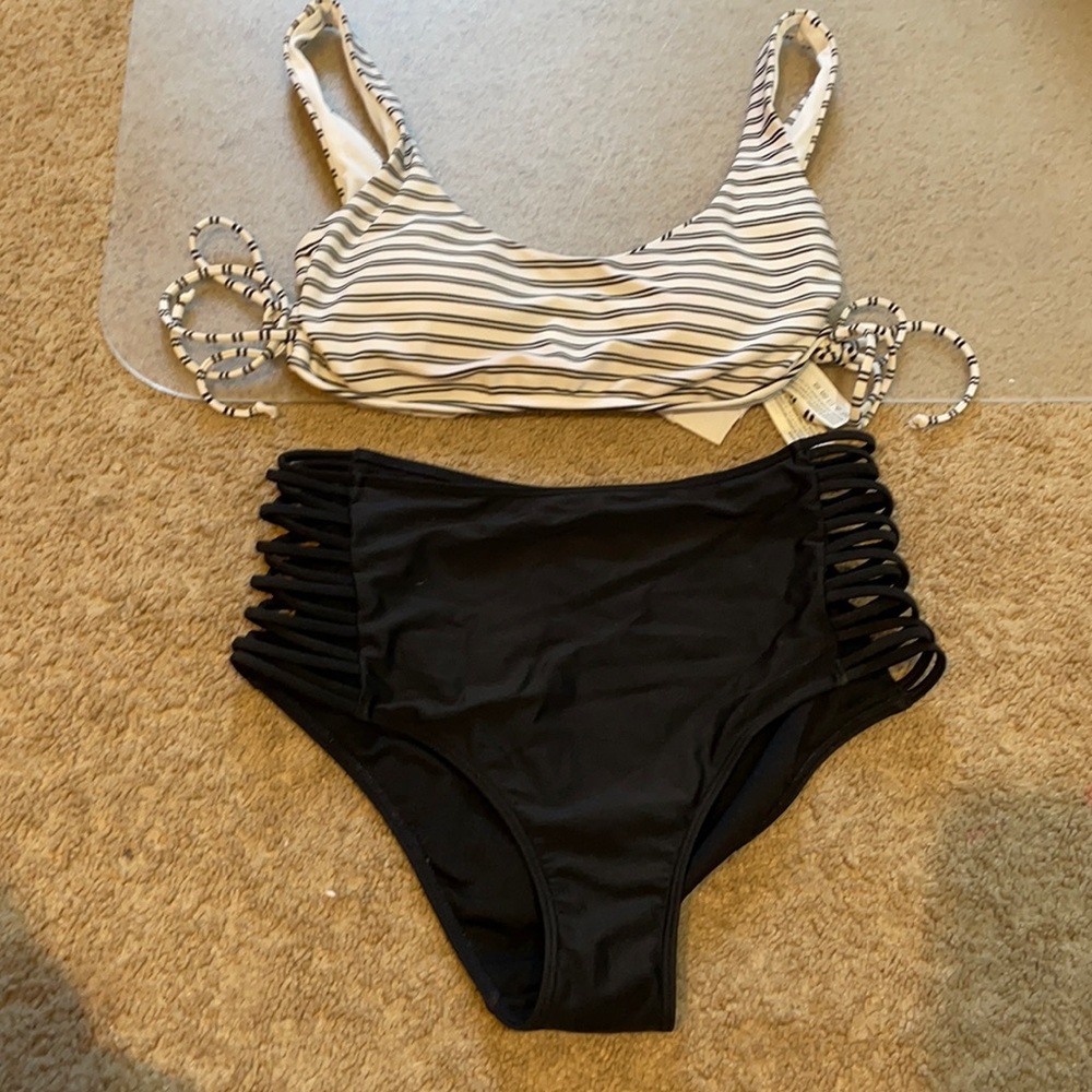 Hollister High waisted bathing suit